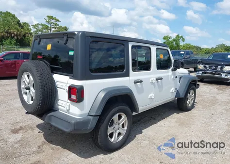 2018 Jeep Wrangler Unlimited Sport S 4X4 из США, поврежденный, VIN 1C4HJXDG5JW252714